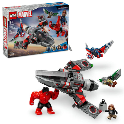 76292 Captain America vs. Red Hulk Battle (Retired) LEGO Super Heroes