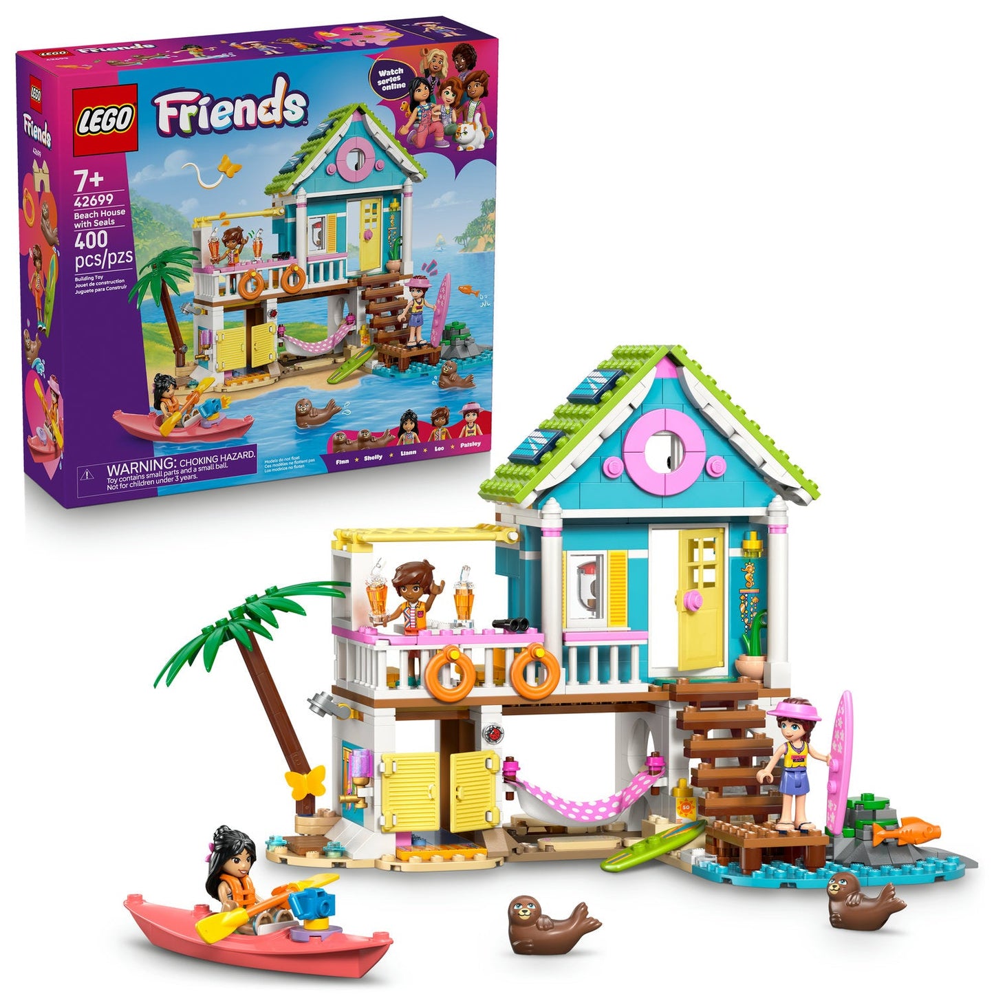 42699 Beach House with Seals