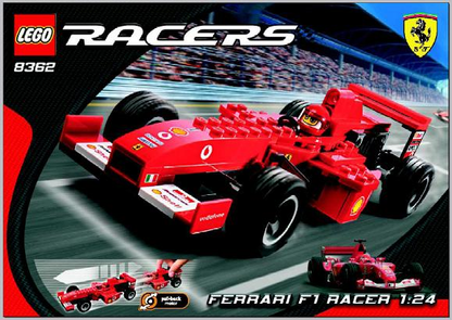 8362 Ferrari F1 Racer (Certified) LEGO Racers