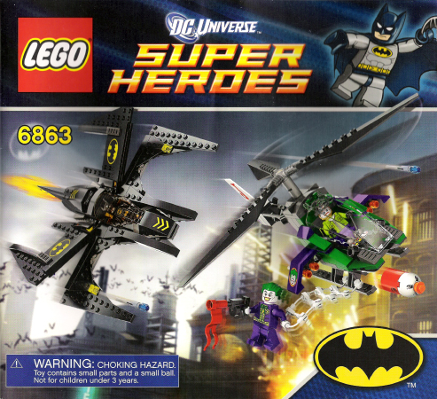 6863 Batwing Battle Over Gotham City (Used) LEGO Super Heroes