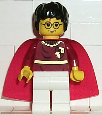 Harry Potter - Dark Red Quidditch Uniform with Red Cape (hp019)
