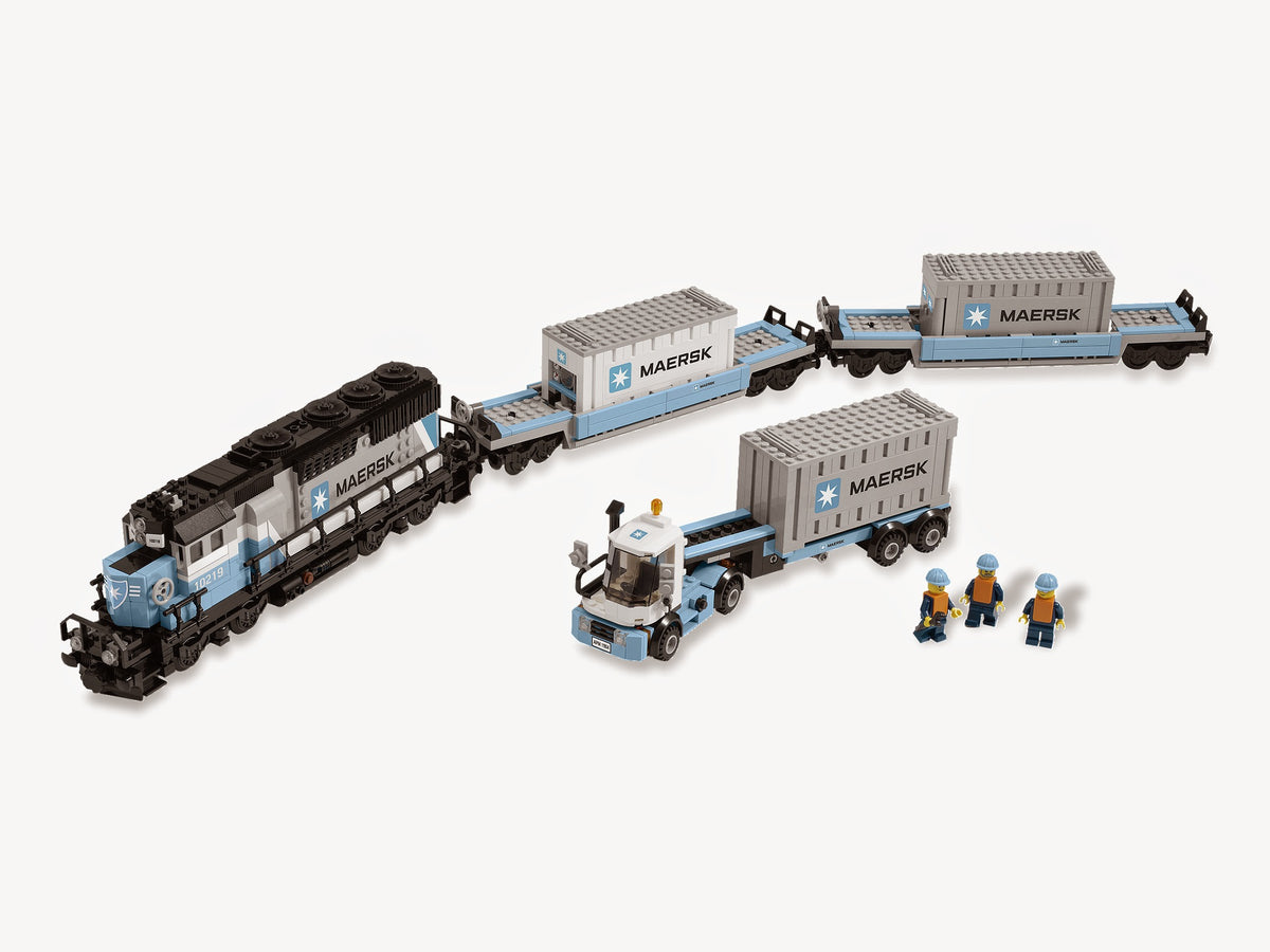 10219 Maersk Container Train (Used) LEGO Icons
