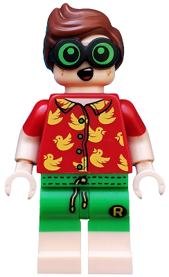 Vacation Robin, The LEGO Batman Movie, Series 2 (Minifigure Only) (coltlbm32)