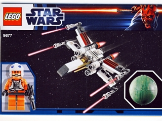 9677 X-Wing Starfighter & Yavin 4 (Used) LEGO Star Wars