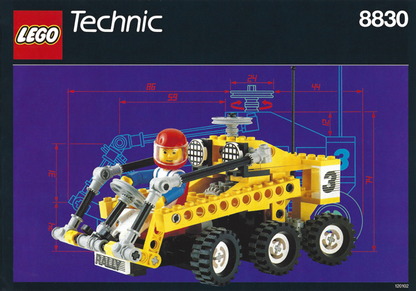 8830 Rally 6-Wheeler (Moon Buggy) (Certified) LEGO TECHNIC