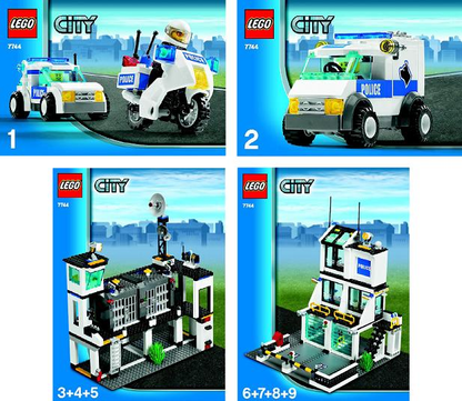 7744 Police Headquarters (Certified) LEGO City