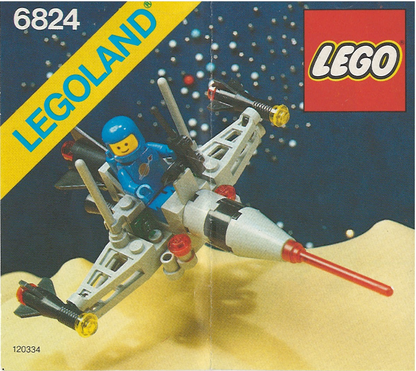 6824 Space Dart I (Used) LEGO Space