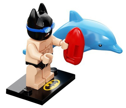 Swimming Pool Batman - The LEGO Batman Movie Series 2 Collectible Minifigure (coltlbm2-6)