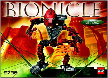 8736 Toa Hordika Vakama (Used) LEGO BIONICLE