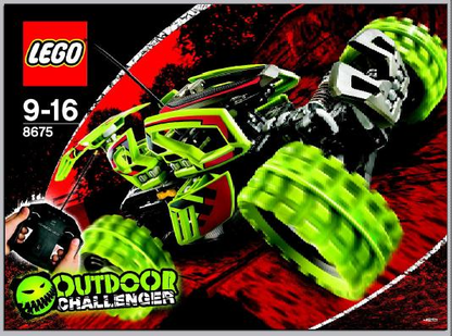 8675 Outdoor Challenger (Used) LEGO Racers