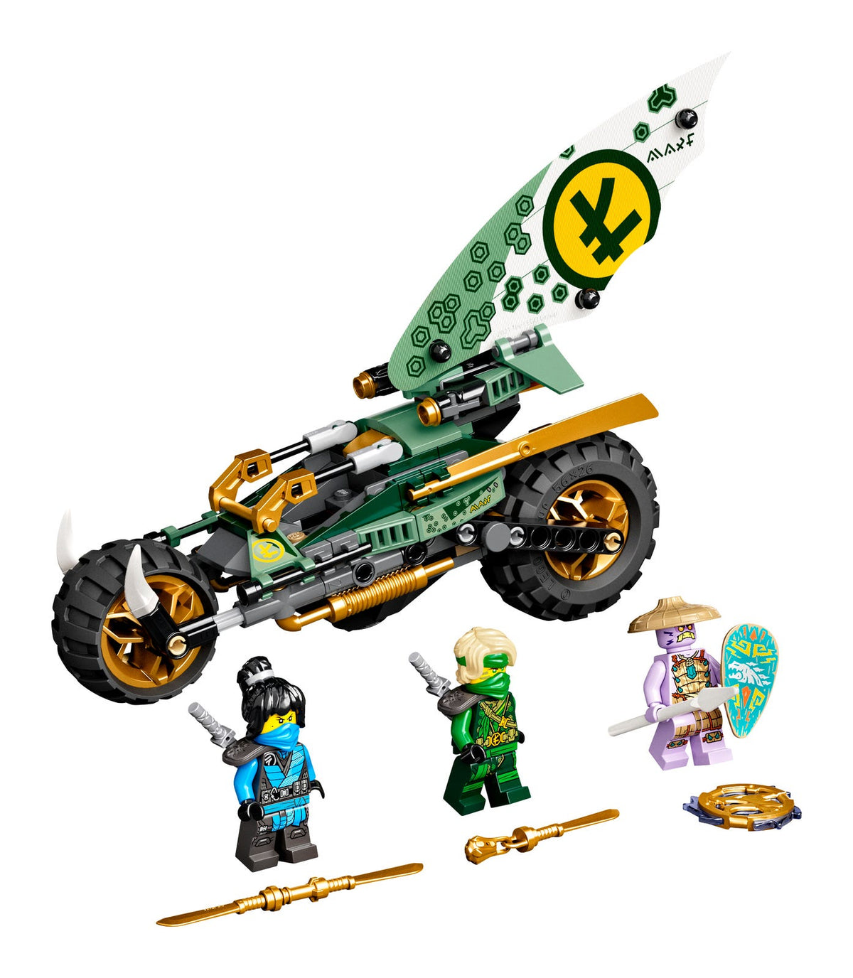 71745 Lloyd's Jungle Chopper Bike (Used) LEGO Ninjago