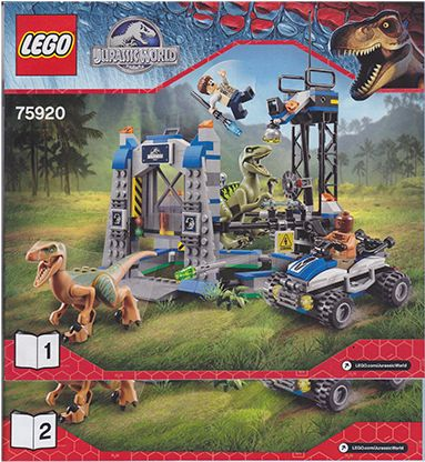 75920 Raptor Escape (Used) LEGO Jurassic World