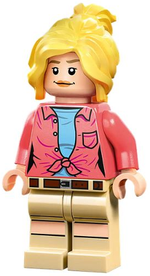 Dr. Ellie Sattler - Coral Shirt, Ponytail