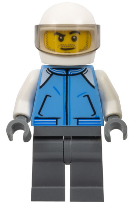Helicopter Pilot - Medium Blue Jacket (cty0839)