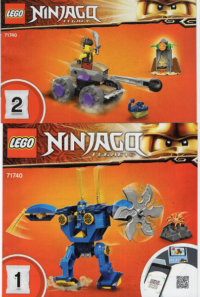 71740 Jay's Electro Mech (Used) LEGO Ninjago