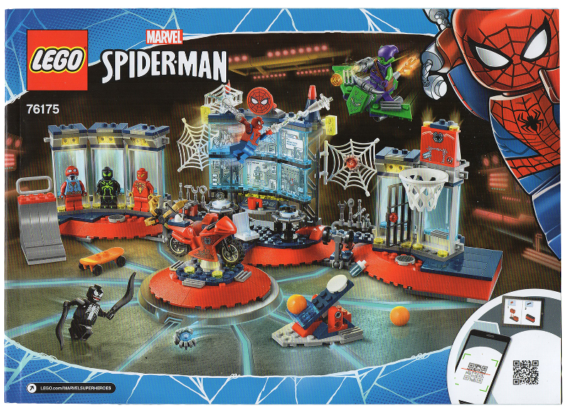 76175 Attack on the Spider Lair (Used) LEGO Super Heroes