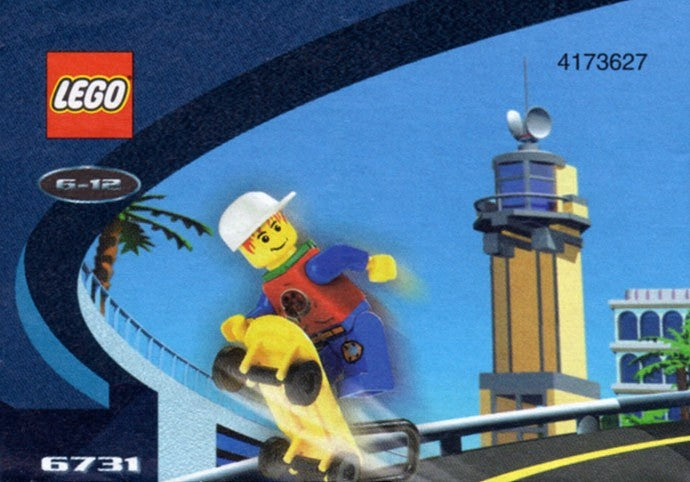 6731 Skateboarding Pepper (Used) LEGO Island Xtreme Stunts