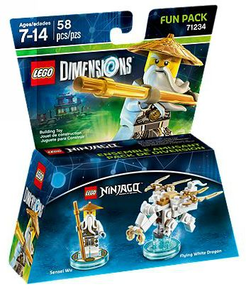 71234 Sensei Wu Fun Pack (Retired) LEGO Dimensions