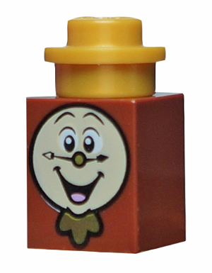 Cogsworth - 1 x 1 Brick with Plate, Round 1 x 1 (dp092)
