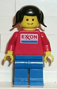 Exxon - Blue Legs, Black Pigtails Hair (exx001)