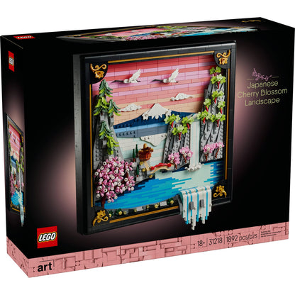 31218 Japanese Cherry Blossom Landscape