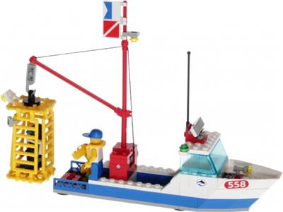 6558 Shark Cage Cove (Used) LEGO Town