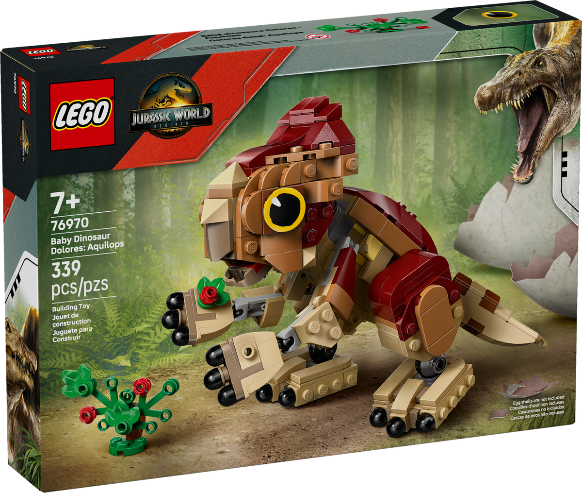 76970 Baby Dinosaur Dolores: Aquilops