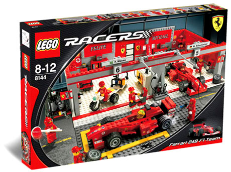 8144 Ferrari 248 F1 Team (Michael Schumacher Edition) (Retired) LEGO Racers