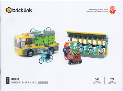 BL19012 Bikes! (Certified) LEGO Bricklink
