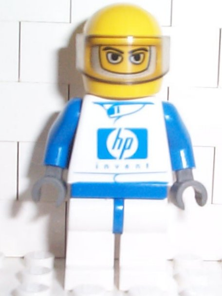 F1 Williams Team Racer - with Torso Sticker (rac018s)