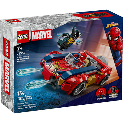 76336 Spider-Man Car vs. Venomized Wolverine (Retired) LEGO Super Heroes