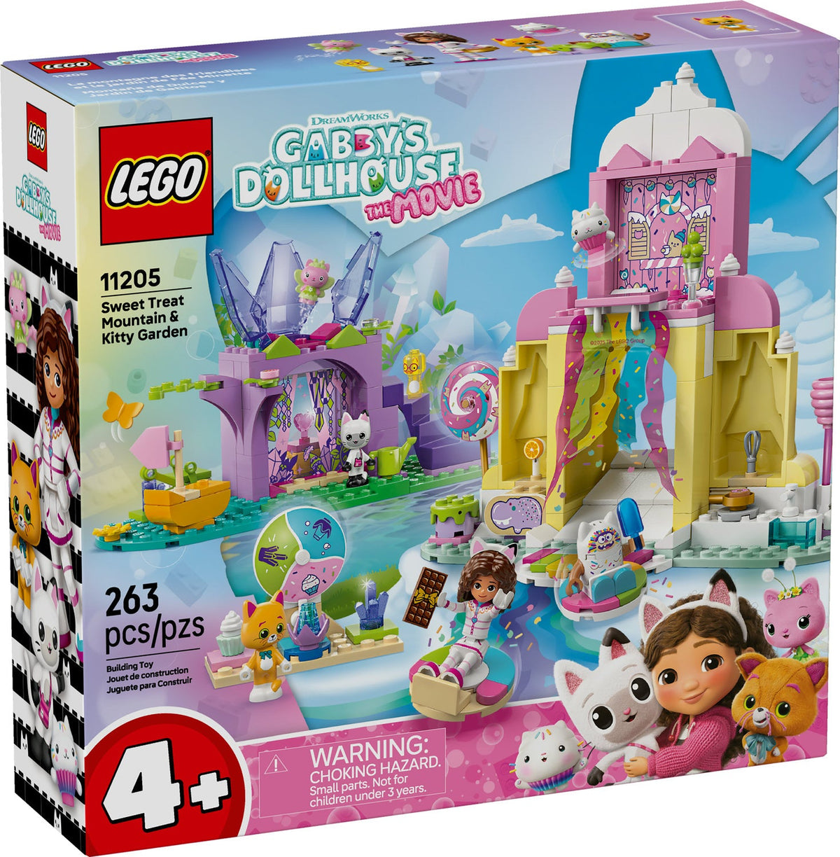 11205 Sweet Treat Mountain & Kitty Garden (Retired) LEGO Gabbys Dollhouse
