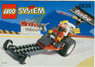 6639 Raven Racer (Used) LEGO Town
