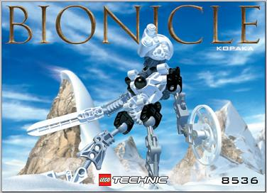 8536 Kopaka (Certified) LEGO BIONICLE