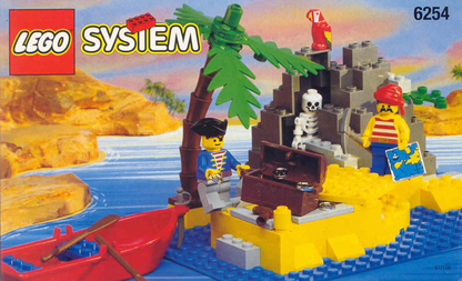 6254 Rocky Reef (Used) LEGO Pirates