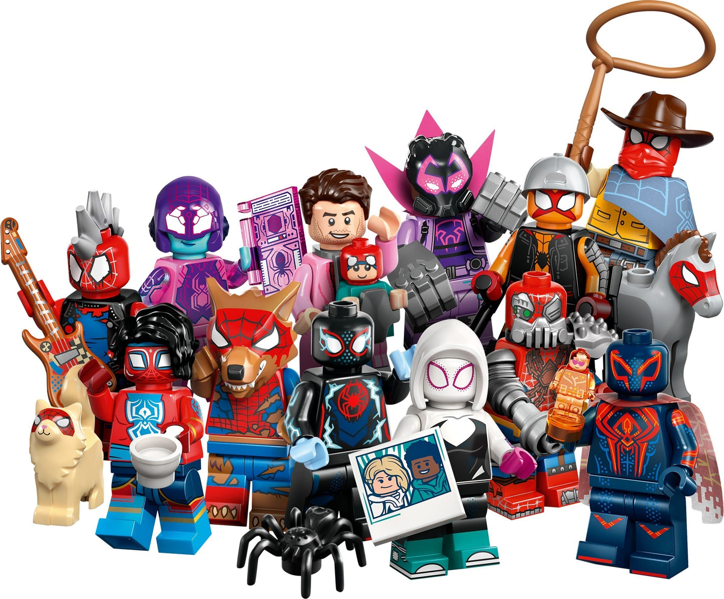 SPI Miles G. Morales / Prowler - Spider-Man: Accross the Spider-Verse Series Minifigure (colspi03)