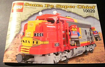 10020-2 Santa Fe Super Chief - Limited Edition (Used) LEGO Trains