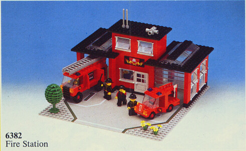 6382 Fire Station (Retired) LEGO Town