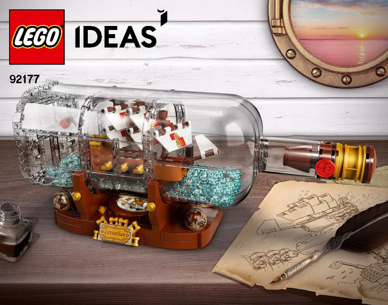 92177 Ship in a Bottle (Reissue) (Used) LEGO Ideas