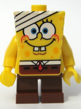 SpongeBob - Bandage on Head (bob016)