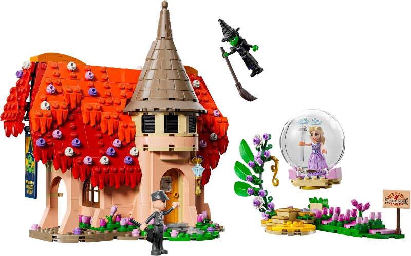 75690 Glinda & Elphaba Visit Munchkinland (Used) LEGO Wicked
