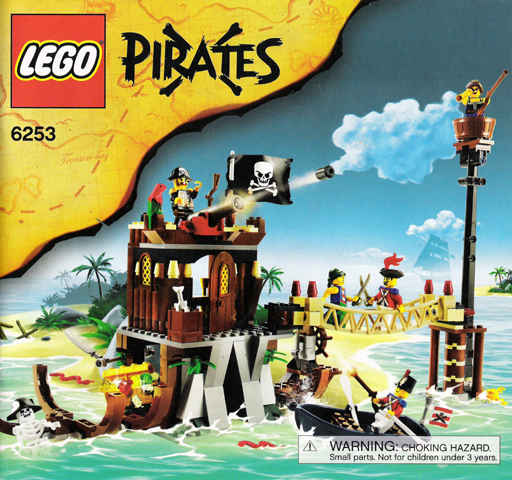 6253 Shipwreck Hideout (Used) LEGO Pirates