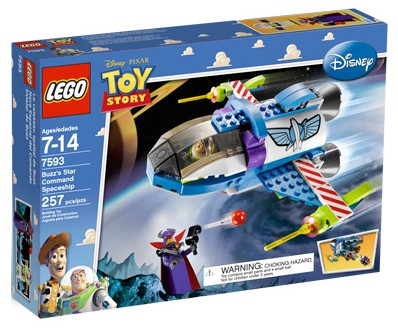 7593 Buzz's Star Command Spaceship (Retired) LEGO Toy Story