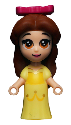 Belle - Micro Doll, Magenta Bow (dp090)