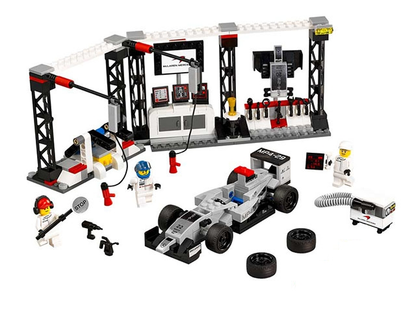 75911 McLaren Mercedes Pit Stop (Retired) LEGO Speed Champions