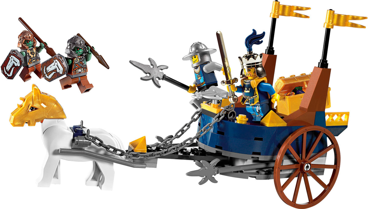 7078 King's Battle Chariot (Used) LEGO Castle