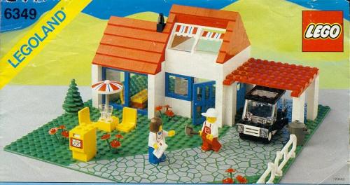 6349 Holiday Villa (Used) LEGO Town