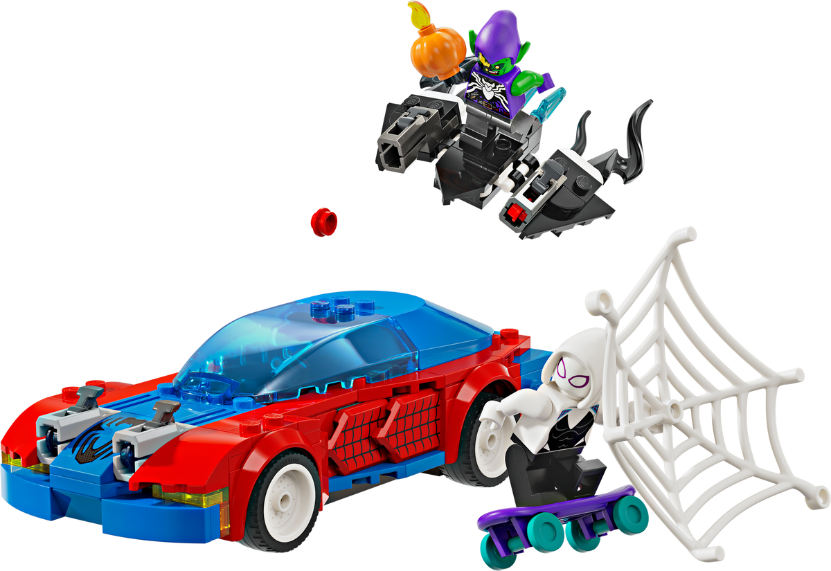 76279 Spider-Man Race Car & Venom Green Goblin (Used) LEGO Super Heroes