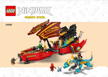 71797 Destiny's Bounty - Race Against Time (Used) LEGO Ninjago