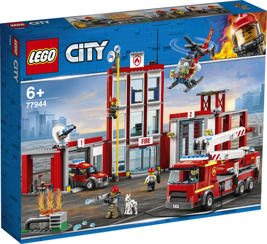 77944 Fire Station Headquarters (Retired) LEGO City
